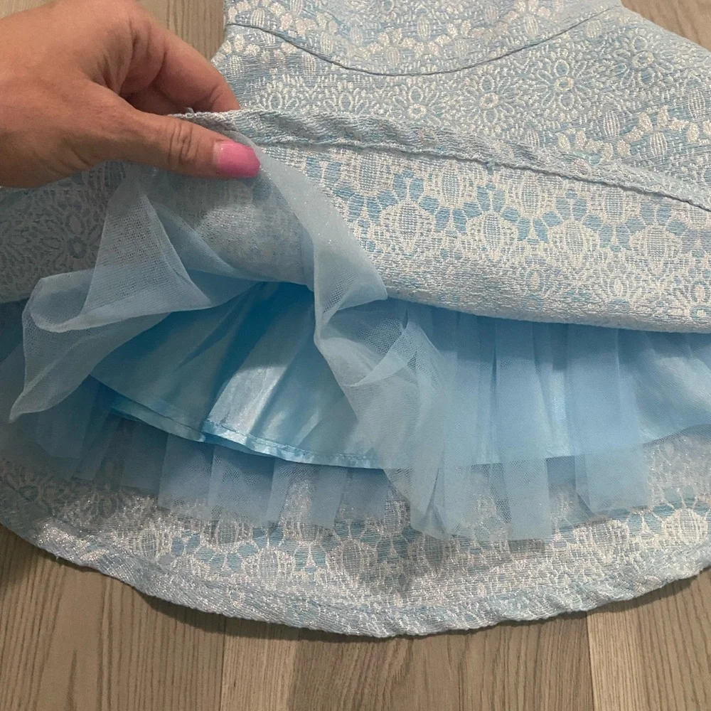 Girls 2T Blue Fancy Dress